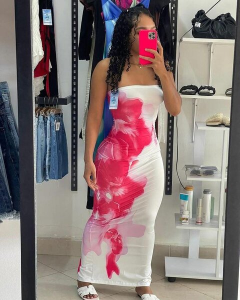 Robe Longue Été Imprimée