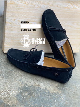 black loafers
