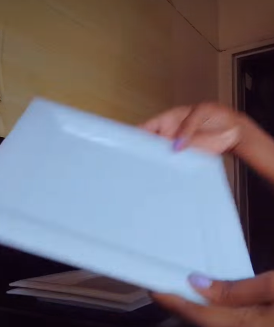 square white plate