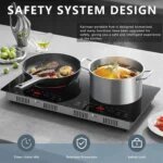 Plaque de cuisson double