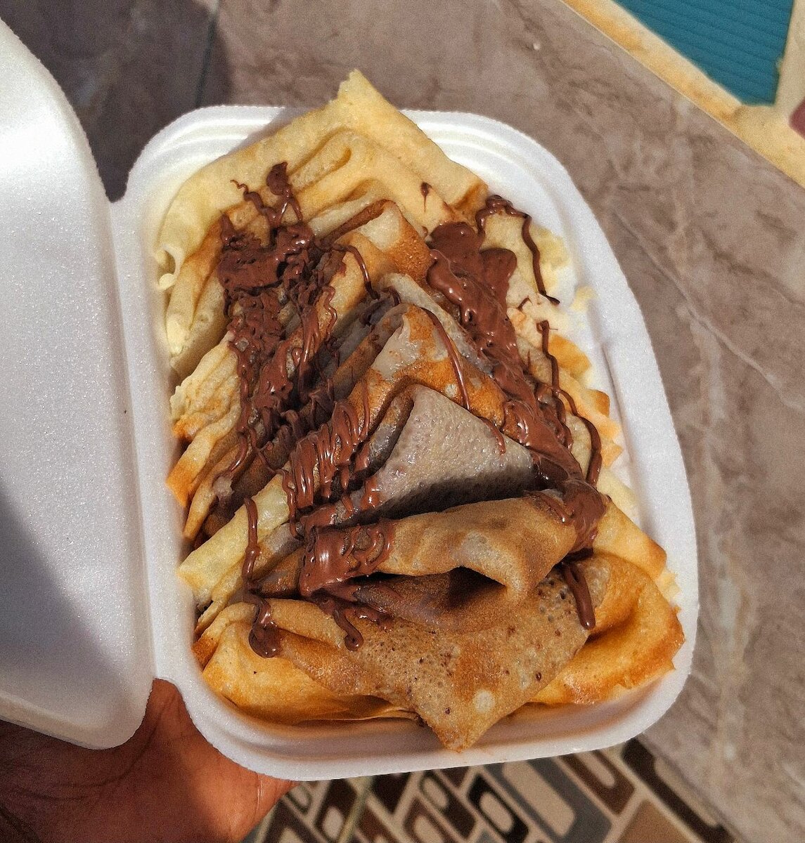 5Crêpes choco, 5crêpes nature