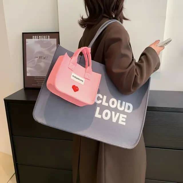 Sac à main kaba feutre
