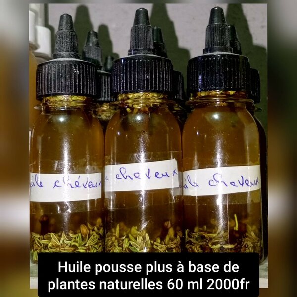 Huile Capillaire Naturelle 60ml