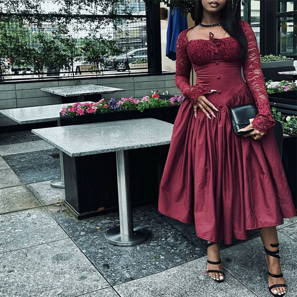 Robe en V