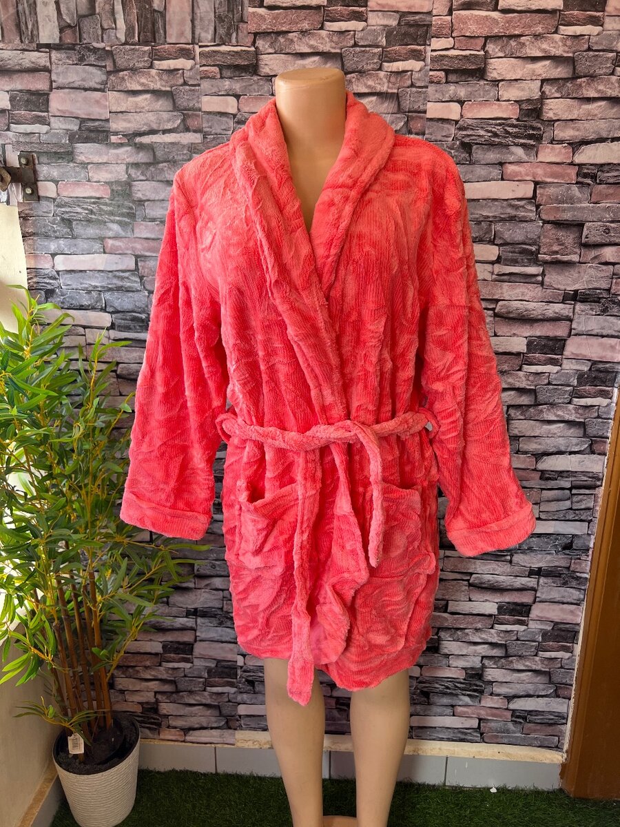 Peignoir Douillet en Fausse Fourrure