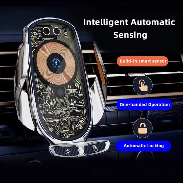 Chargeur Induction Voiture 15W Intelligent