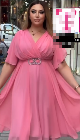 robe large rose