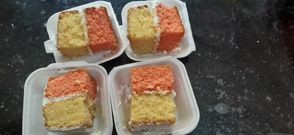 Cake slices