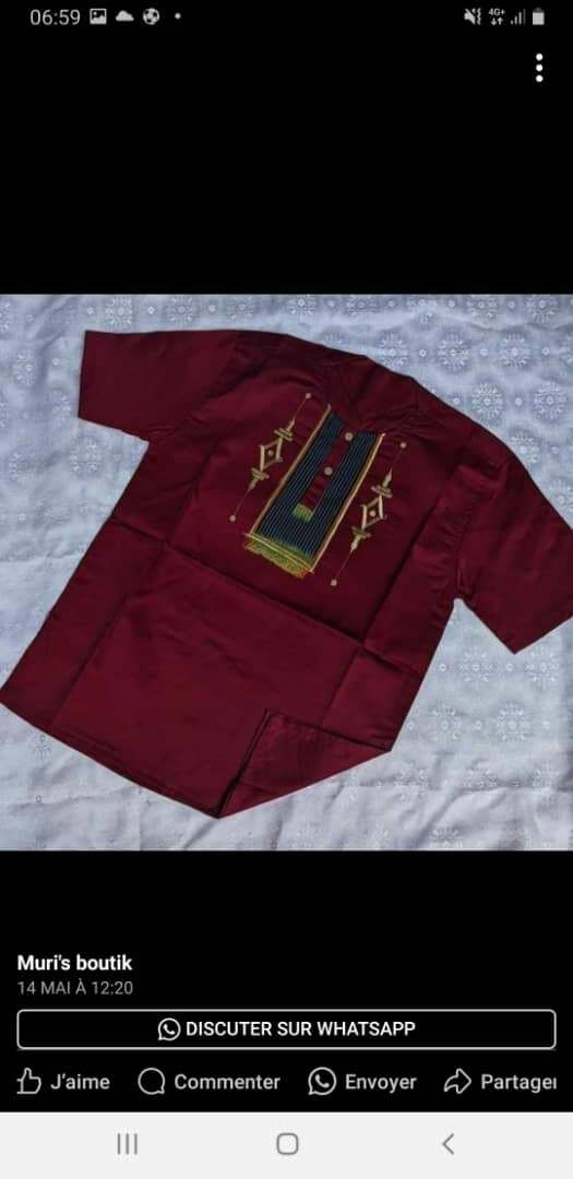 Chemise en coton