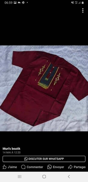 Chemise en coton