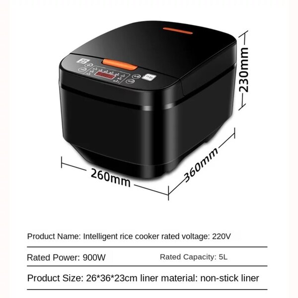 5L silver crest rice cooker