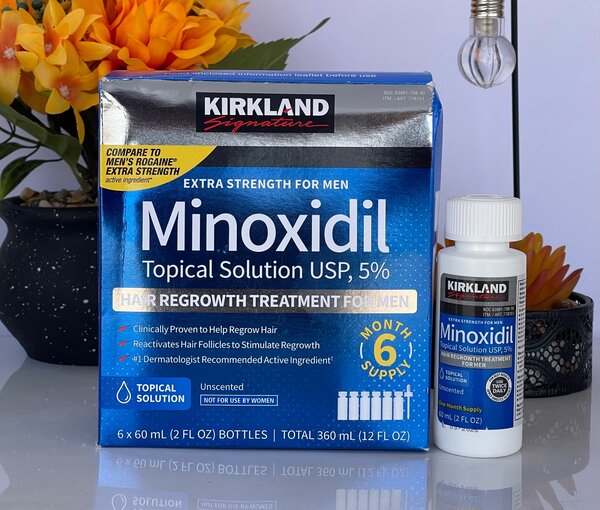 ORIGINAL KIRKLAND MINOXIDIL - ONE BOTTLE [ MADE IN ISREAL ]