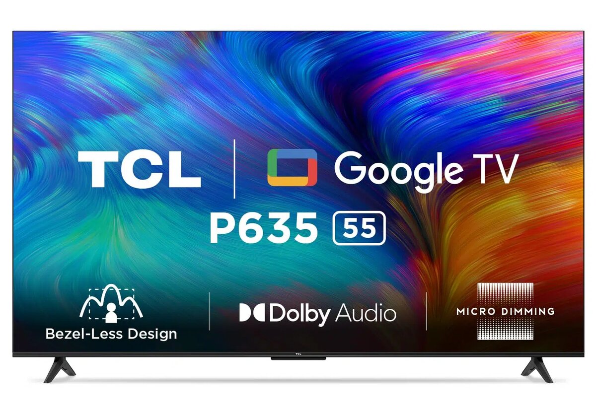 TCL 55 4K HDR Frameless Smart