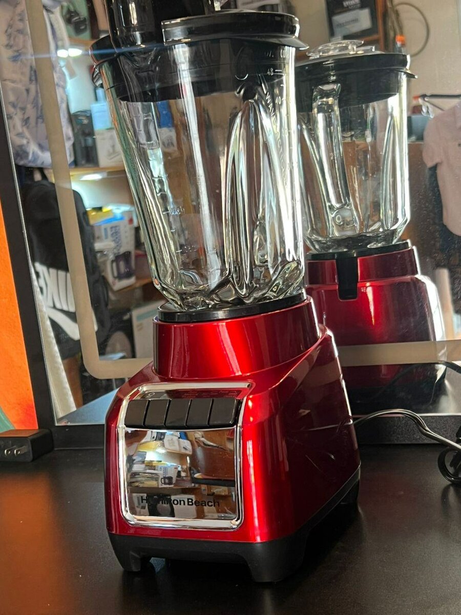 Blender rouge Hamilton Beach