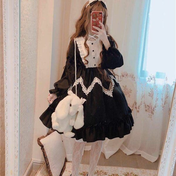 Платье лолита кукла новое