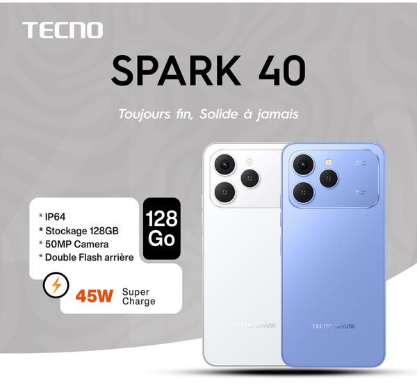 Tecno Spark 40 Smartphone