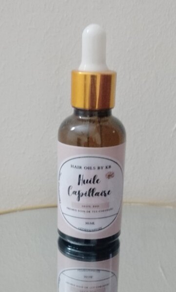 Huile capillaire pour la pousse et la crème chantilly