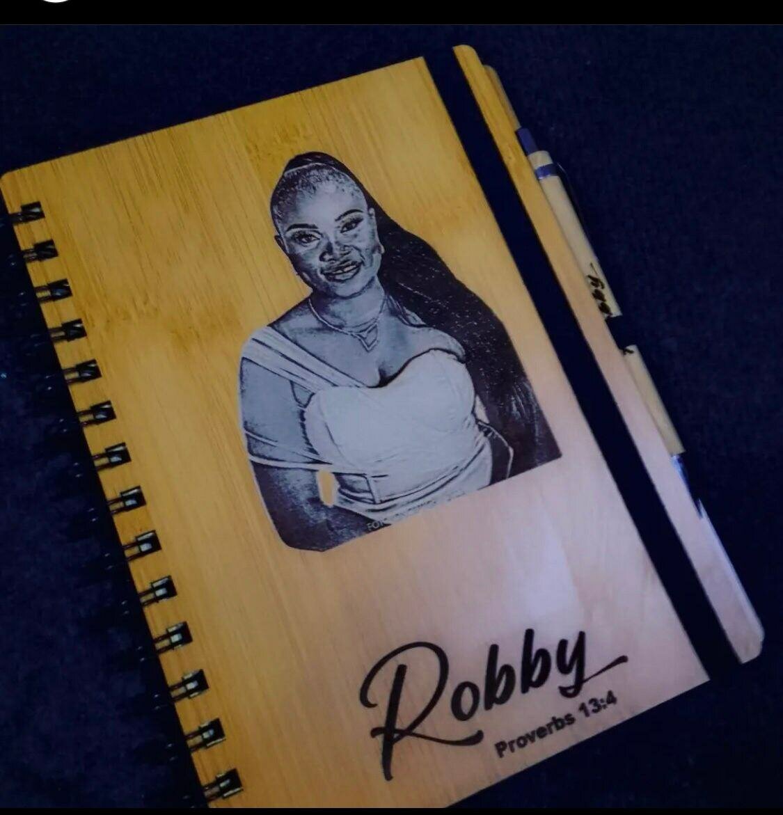 book and pen