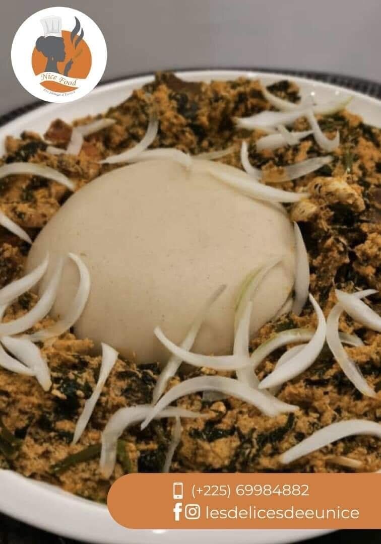 Pâte blanche sauce feuille