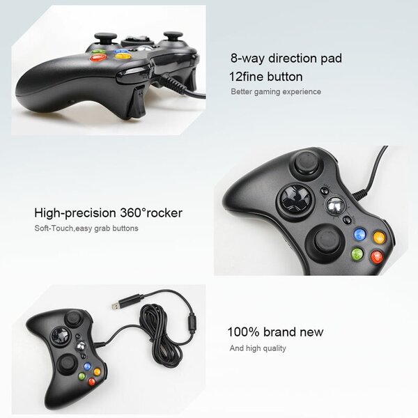 Microsoft Xbox 360 Wired Controller for PC