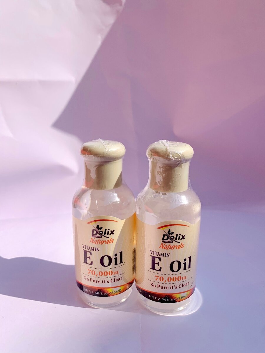 Vitamin E facial oil