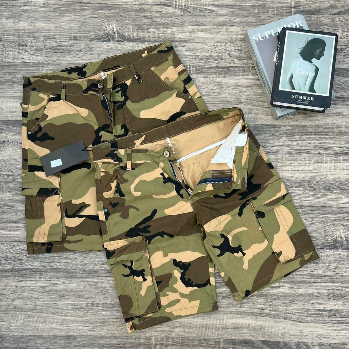 Camouflage shorts