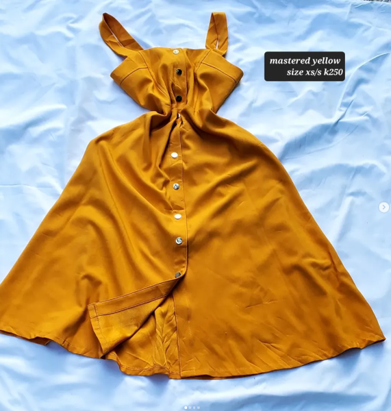 orange dress