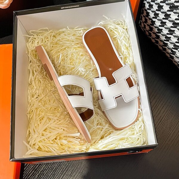 Leather Slipper