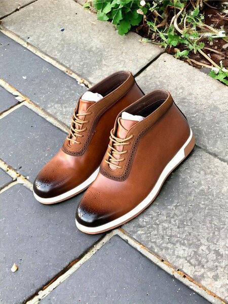 HUGO BOSS BOOT BROWN