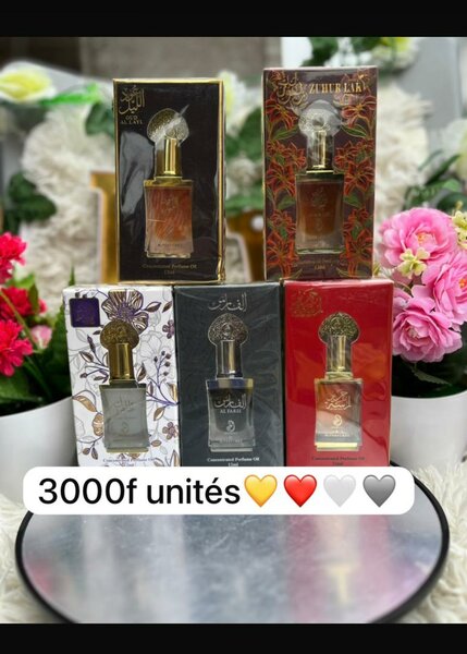 Les huiles parfumé