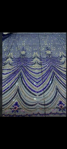 Luxury beaded lace