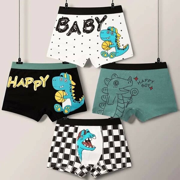 6 Boxers pour petits garçons