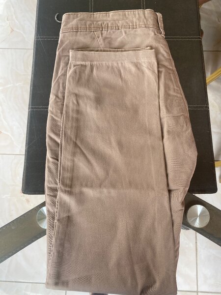 Pantalon Chino Beige Homme