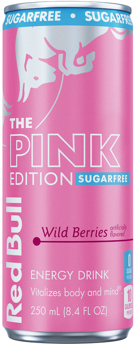 Redbull sugarfree Pink Edition
