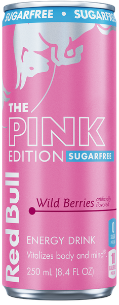 Redbull sugarfree Pink Edition