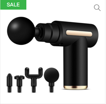 Deep Tissue Massage Gun Fascia Brushless Motor Rechargeable Mini Massager