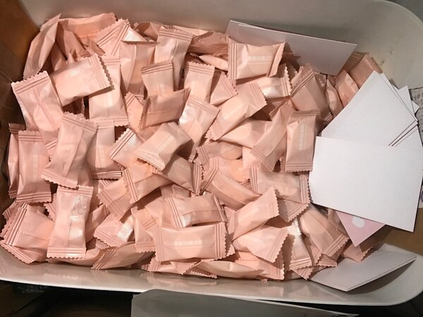 Compressed towels