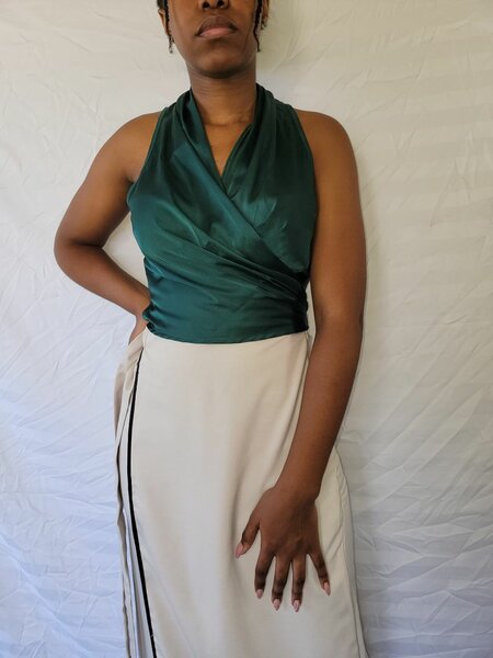 Crisscross tank top
