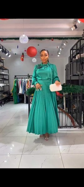 Robe vert