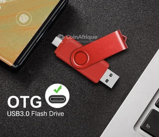 CLÉ USB 3.0 avec OTG 2 en 1