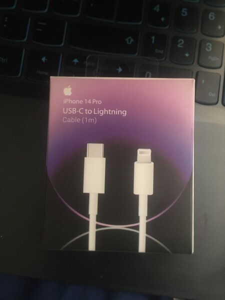 iPhone cable