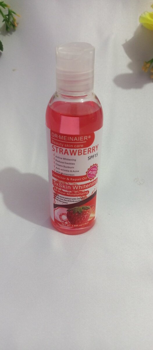 Strawberry Moisturizer for face & body
