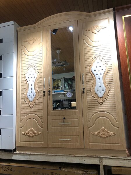 Wooden wardrobe