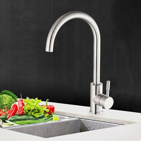Robinet de cuisine inox élégant
