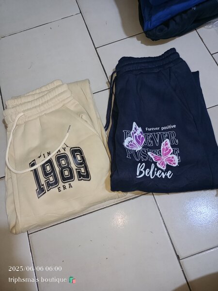 Deux joggings à 5000
