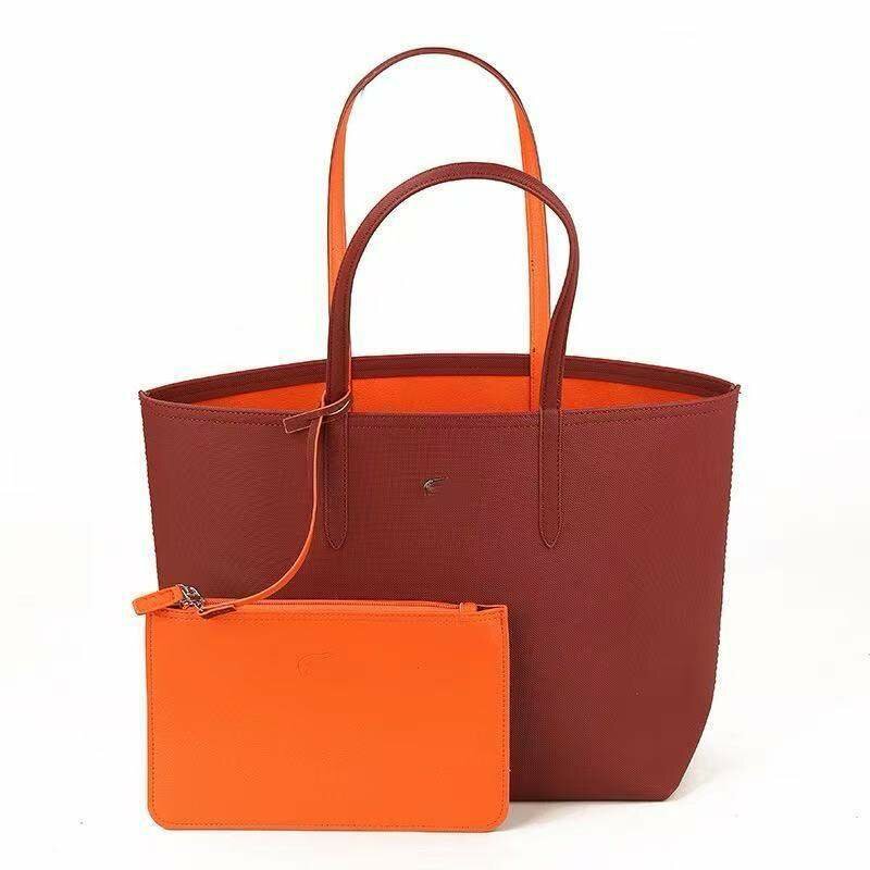 Cabas réversible en cuir