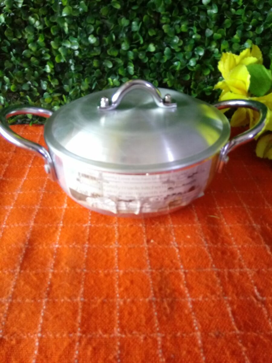 Casserole en acier inoxydable
