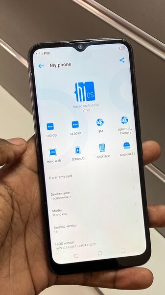 TECNO SPARK 7