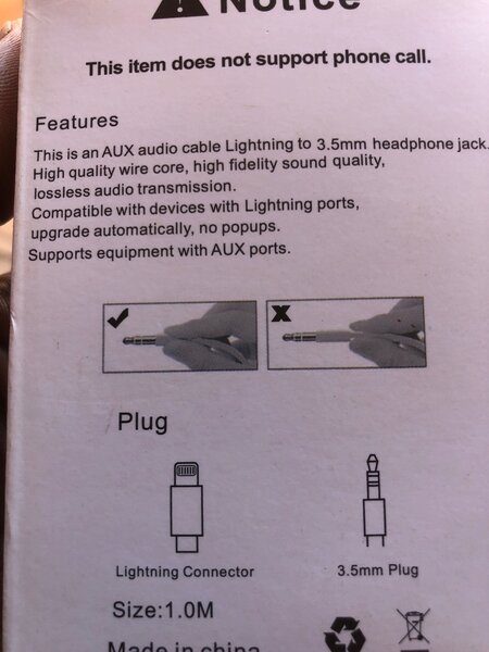 Lightning aux