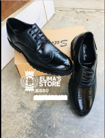 black shoes